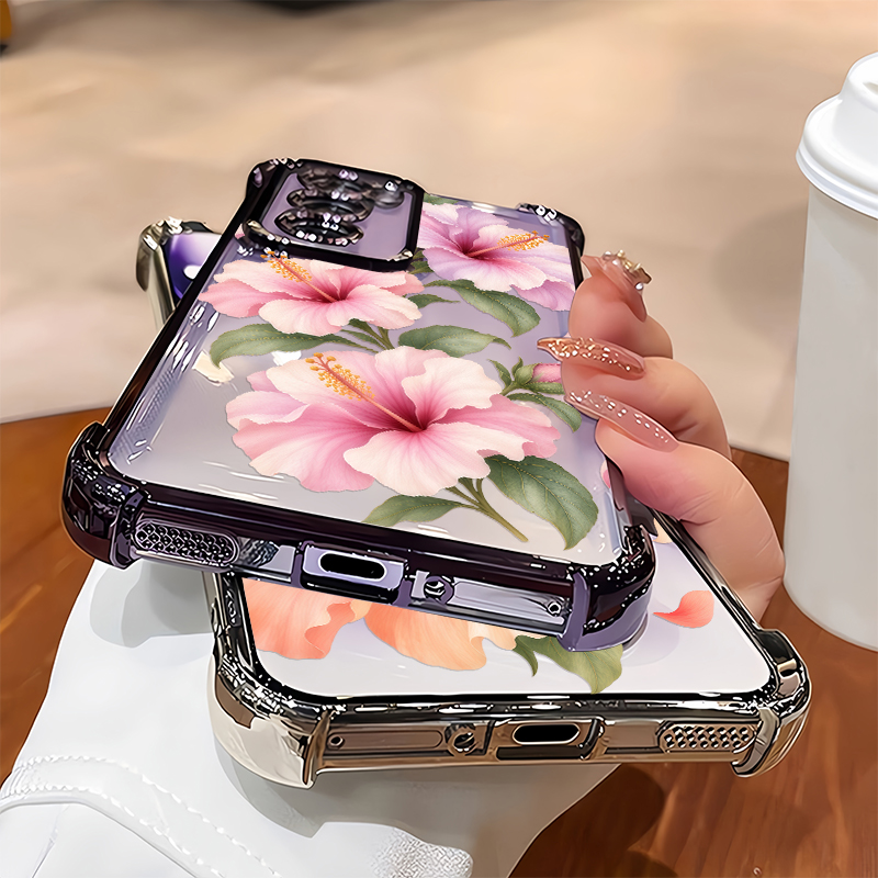 Capa com Padrão de Flores de H - Oppo Reno 12 avaliação e preço