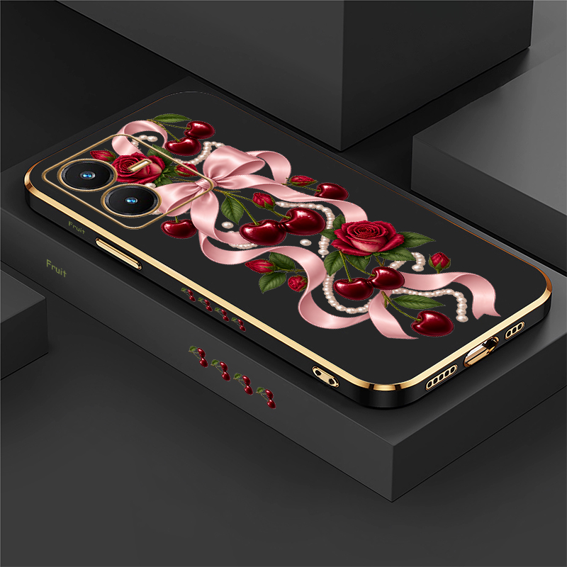 Capa Bow Cherry para Vivo Y28  - Vivo Y28 avaliação e preço